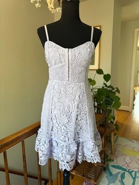 French Connection Binadari Cabello Lace Mini Dress